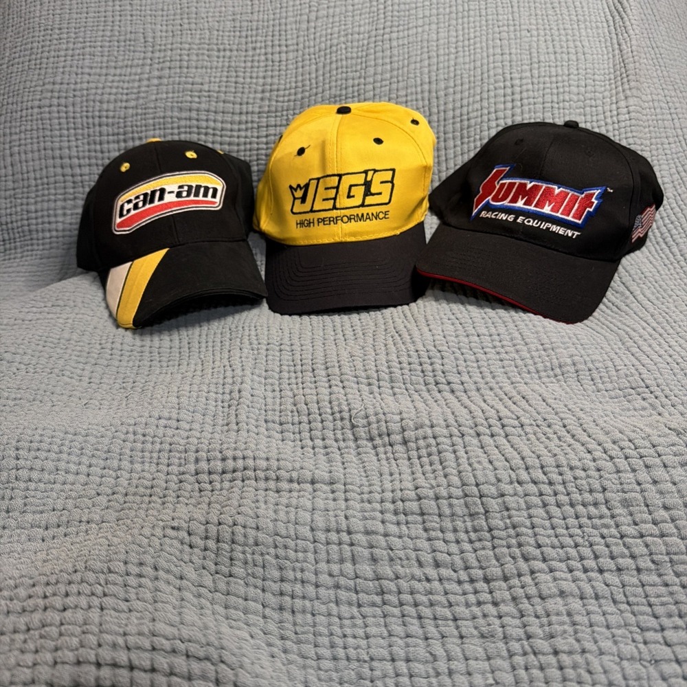 3 Authentic Men's High Performance Racing Kegs Can-Am Summit Garage Mechanic Hat